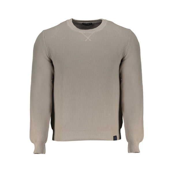 Maglione di cotone grigio