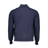 Maglione di cotone blu