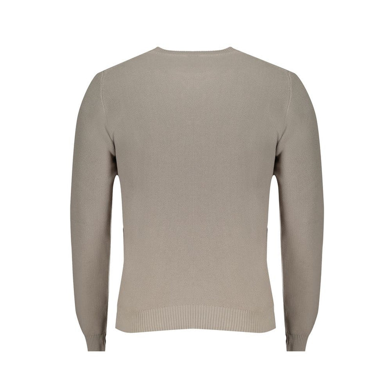 Maglione di cotone grigio