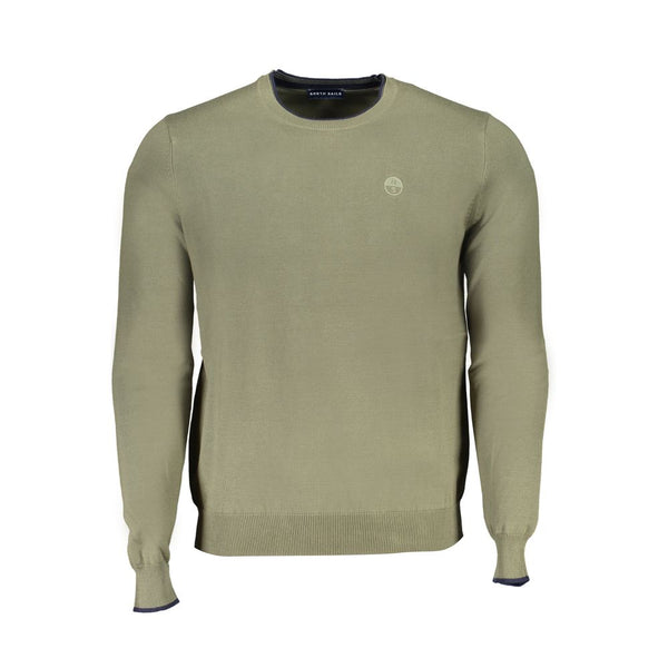 Green Cotton Sweater