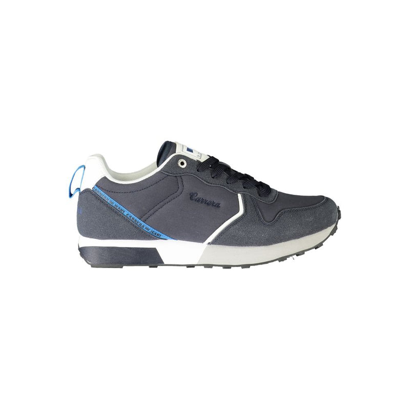 Blauer Polyester -Sneaker