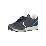 Blauer Polyester -Sneaker