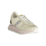 Sneaker en polyester beige