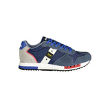 Sneaker en polyester bleu