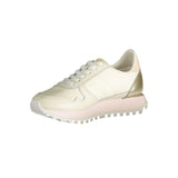 Zapatilla de poliéster beige