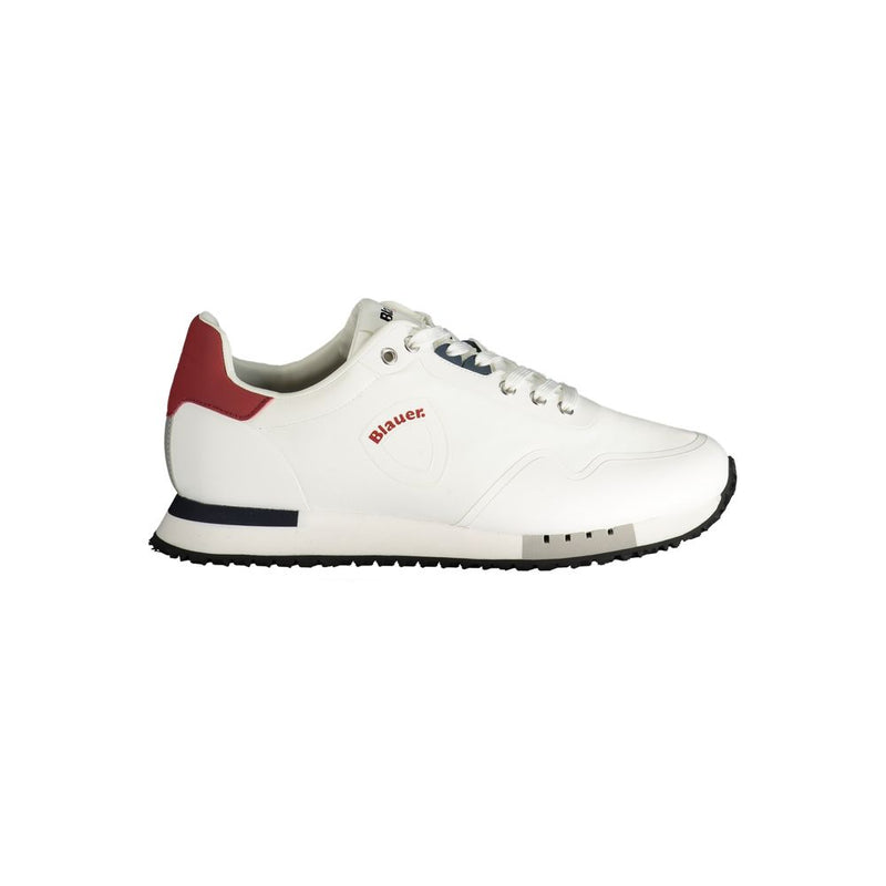 Sneaker en polyester blanc