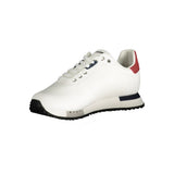 Sneaker en polyester blanc