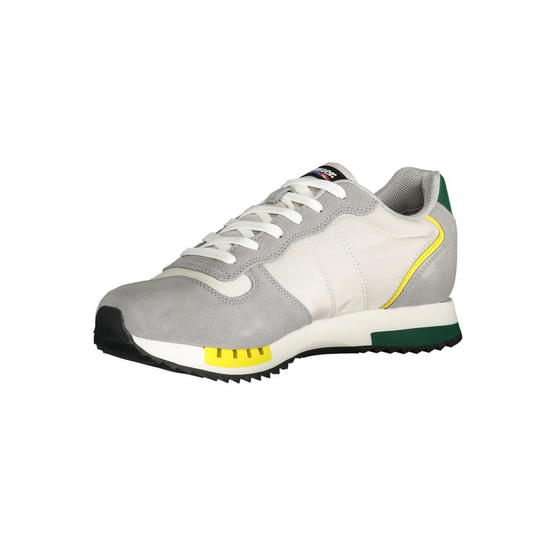 Gray Polyester Sneaker