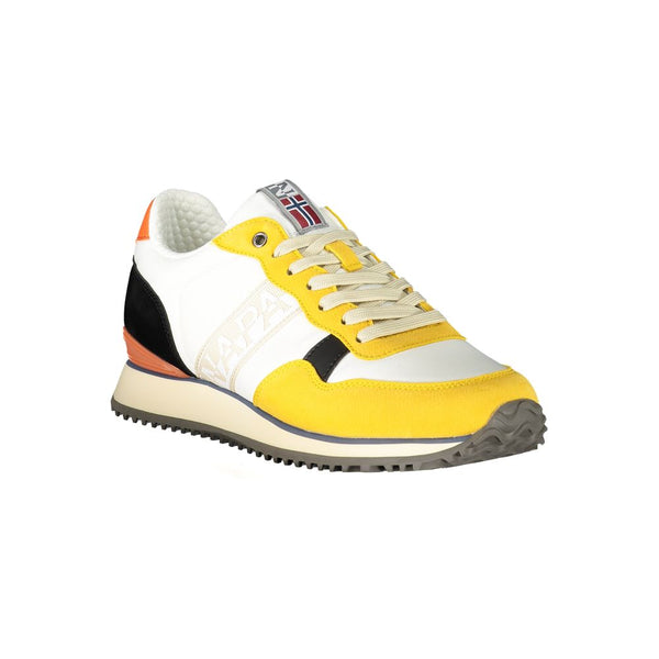 Yellow Polyester Sneaker