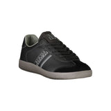 Schwarzer Polyester -Sneaker