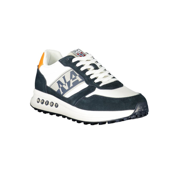 Blauer Polyester -Sneaker