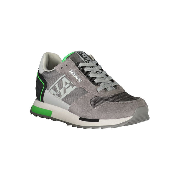 Sneaker en polyester gris