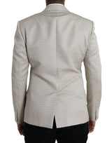 Blazer per cappotto singolo di beige martini