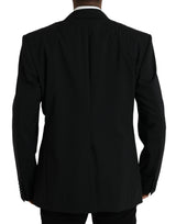 Blazer per cappotto a petto singolo di Black Sicilia