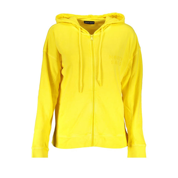 Maglione di cotone giallo