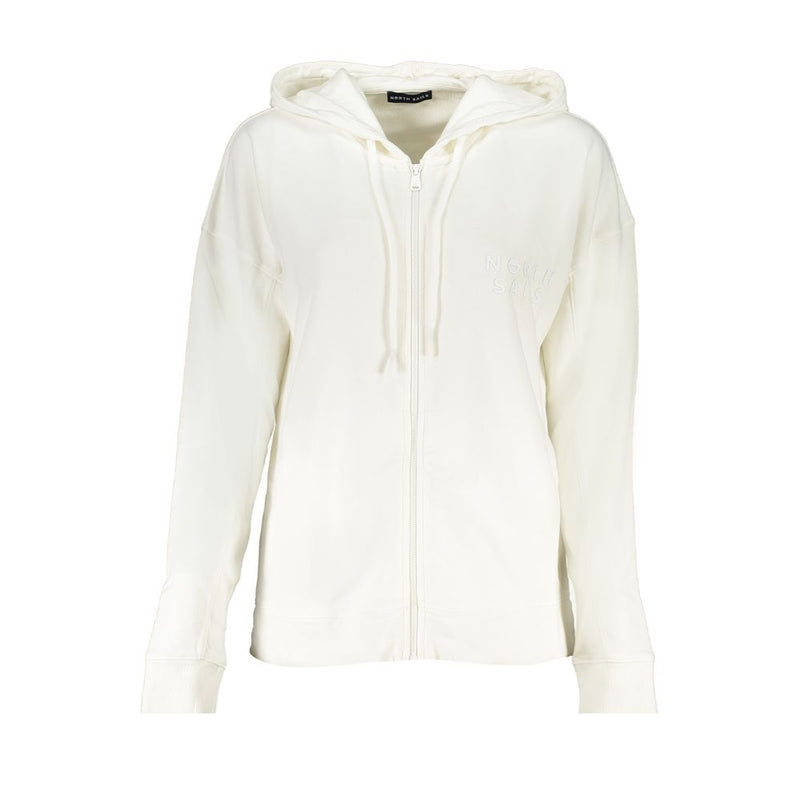 Maglione di cotone bianco