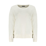 Maglione di cotone bianco