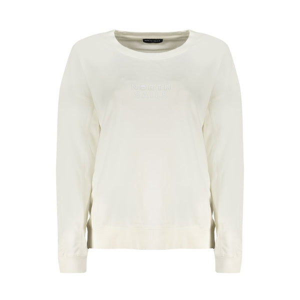 Maglione di cotone bianco