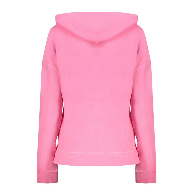 Maglione di cotone rosa