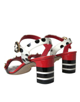 Mehrfarbige Blumenkristallleder -Sandalen Schuhe