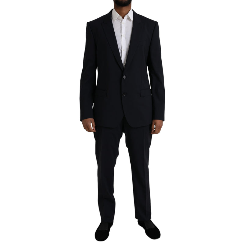 Blue Martini Wool Formal 2 Piece Suit