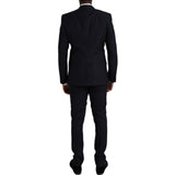 Blue Fantasy Martini Formal 3 Piece Suit