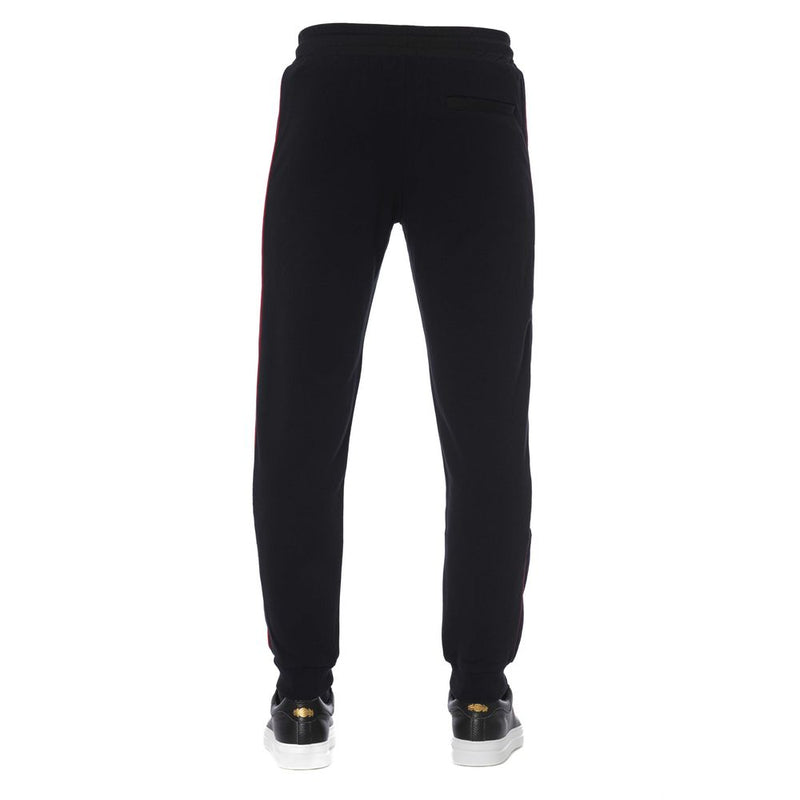 Schwarze Baumwolljeans & Pant