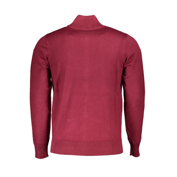 Maglione di nylon rosso