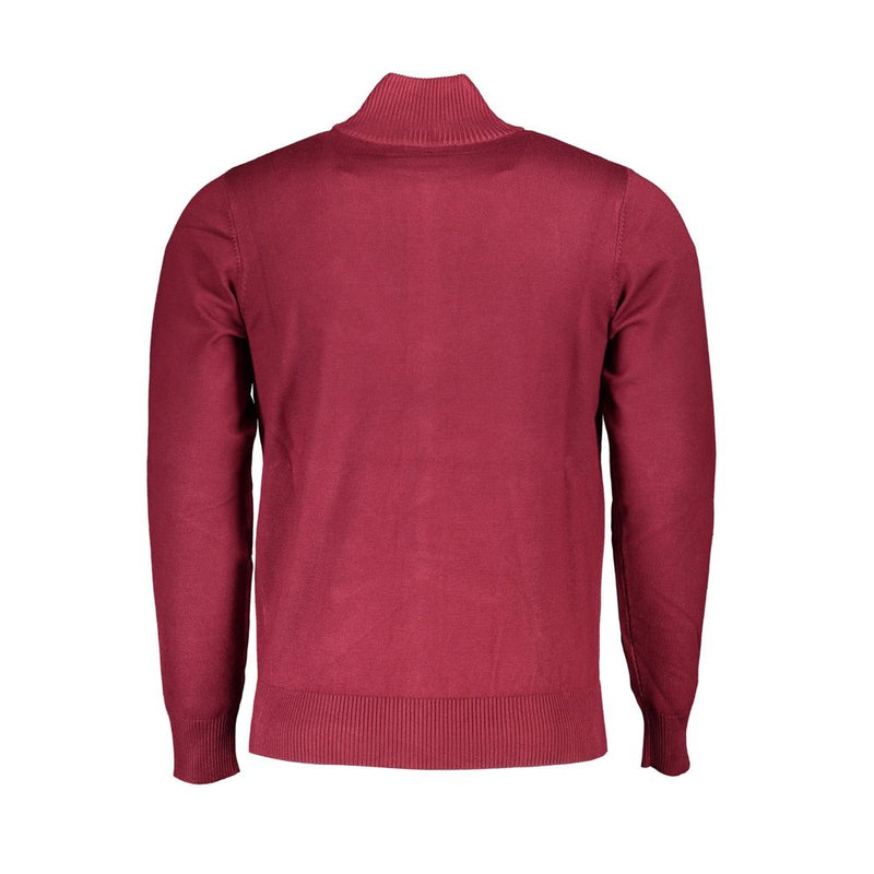 Red Nylon Sweater