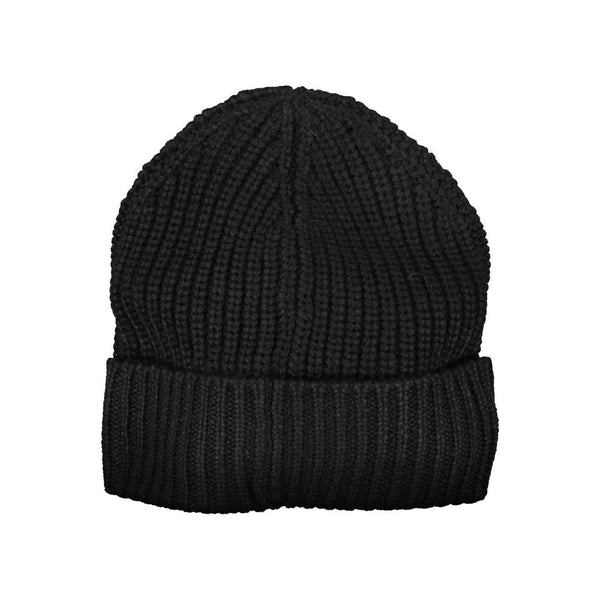 Chapeaux de tissu noir et capuchon