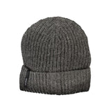 Cappelli in tessuto grigio e cappuccio