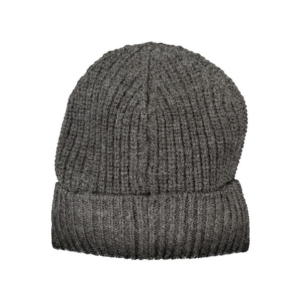 Cappelli in tessuto grigio e cappuccio