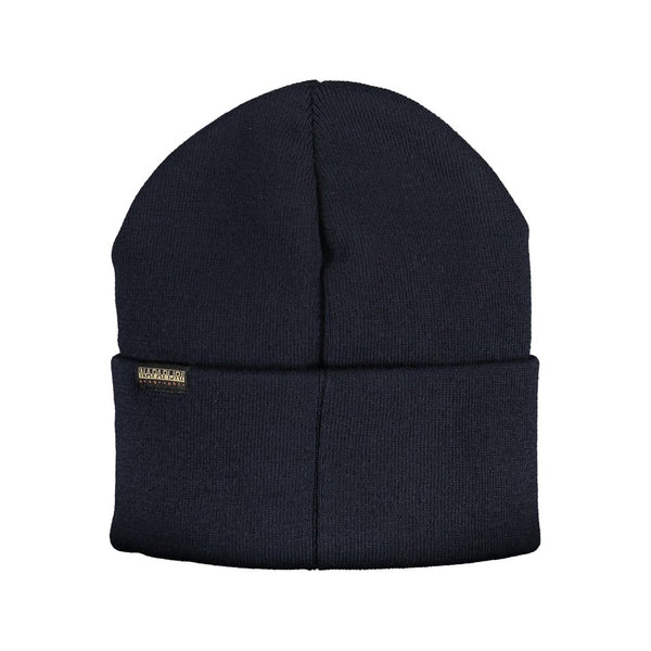 Cappelli acrilici blu e cappello