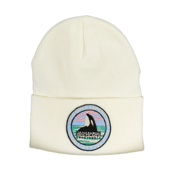 Cappelli acrilici bianchi e cappuccio