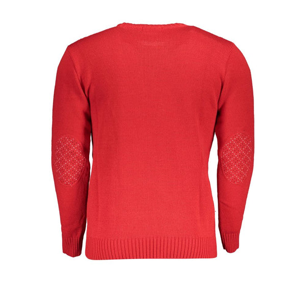 Maglione in tessuto rosso