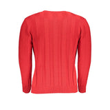 Pull en tissu rouge