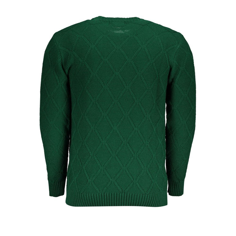 Maglione in tessuto verde