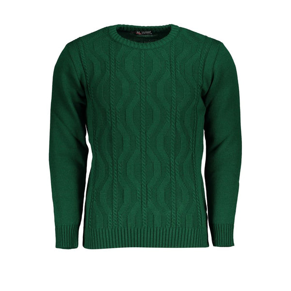 Pull en tissu vert