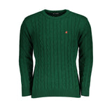 Maglione in tessuto verde