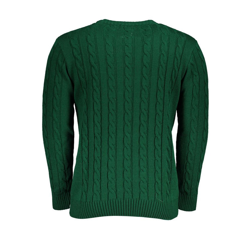 Maglione in tessuto verde