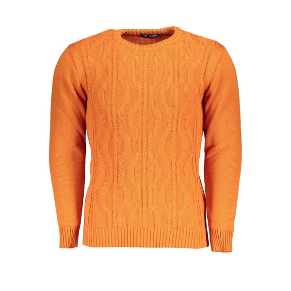 Maglione in tessuto arancione