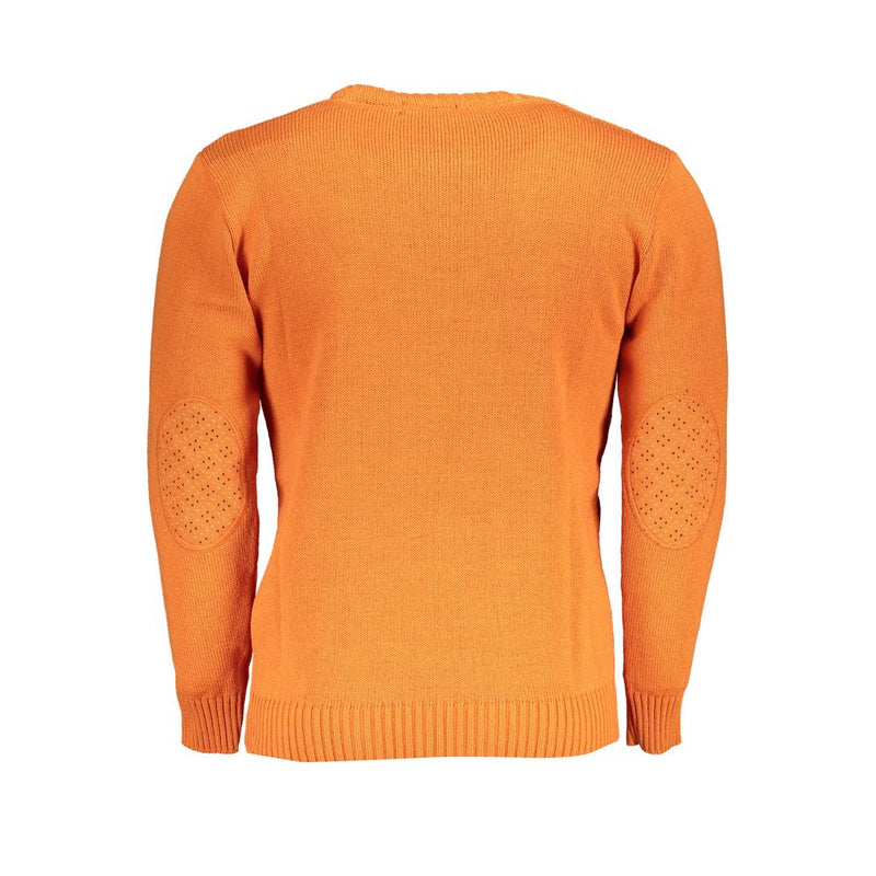 Maglione in tessuto arancione