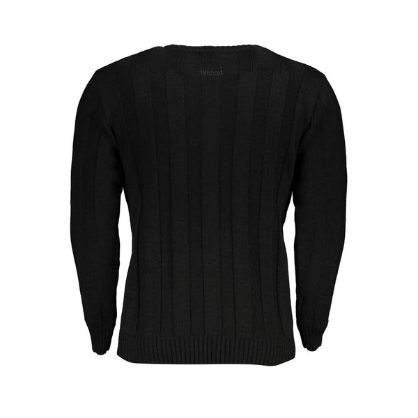 Black Fabric Sweater