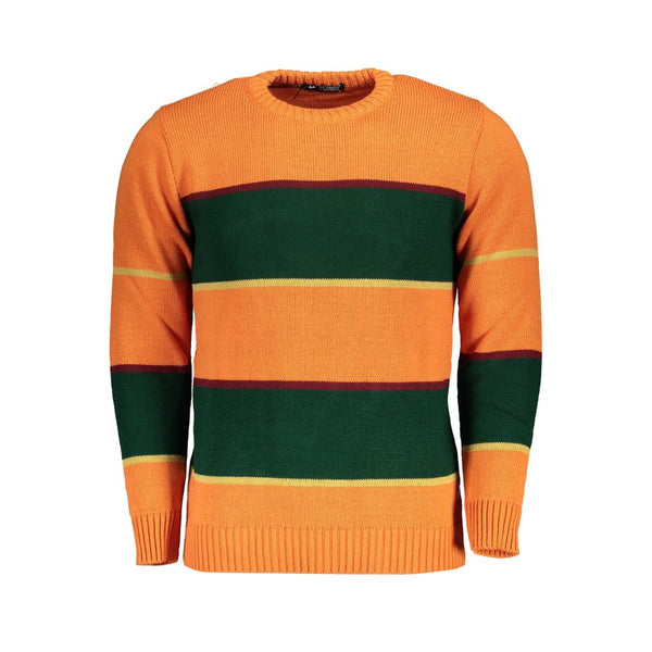 Maglione in tessuto arancione