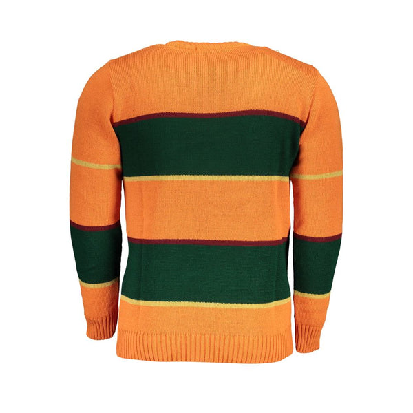 Maglione in tessuto arancione