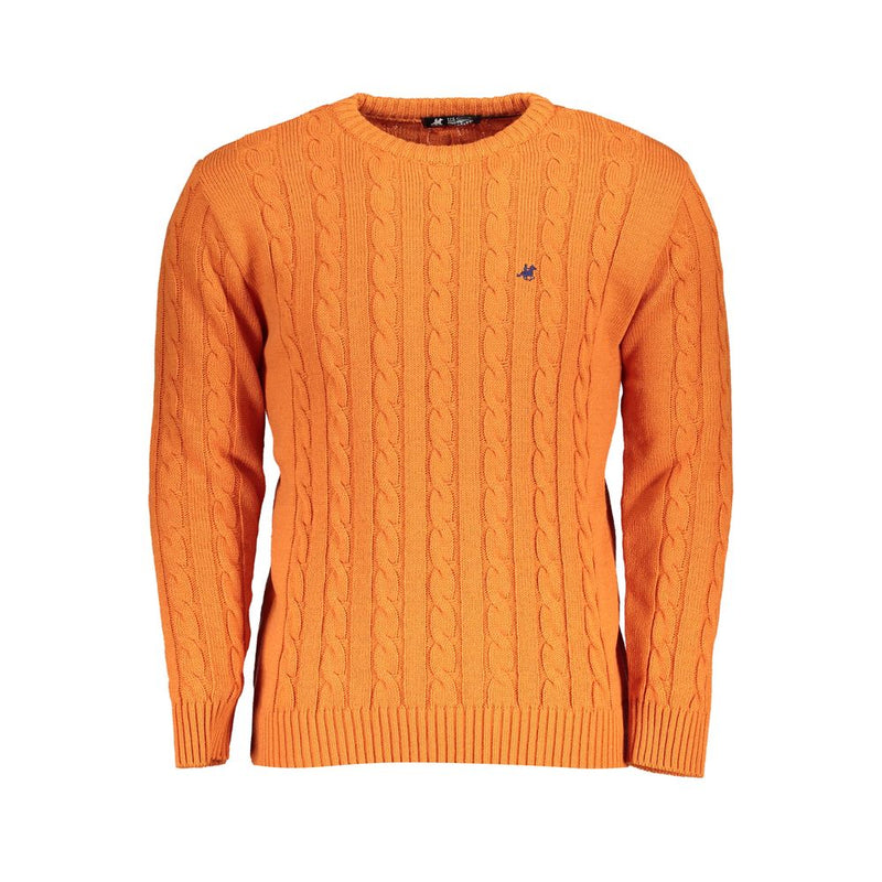 Pull en tissu orange