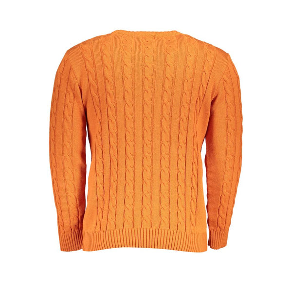 Maglione in tessuto arancione