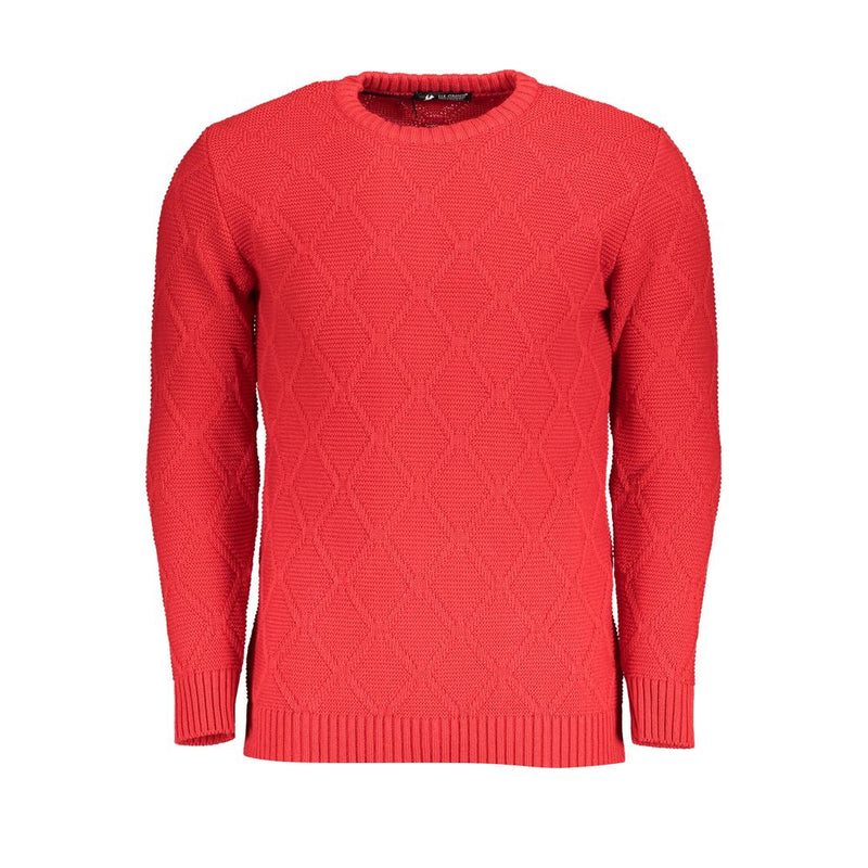 Maglione in tessuto rosso