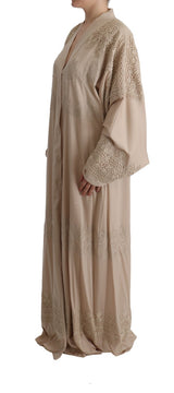 Elegante abito di Cape Kaftan Beige