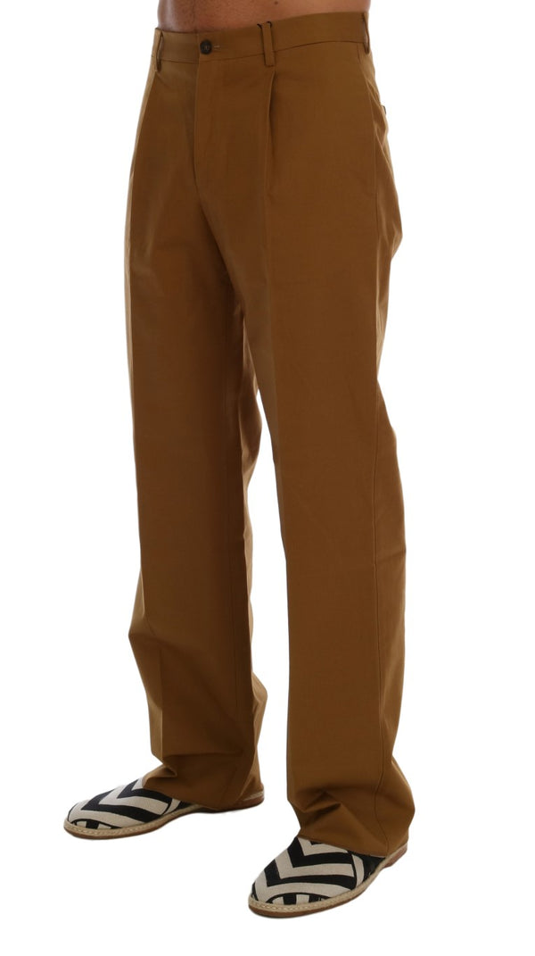 Elegante braune formale Hose für Männer